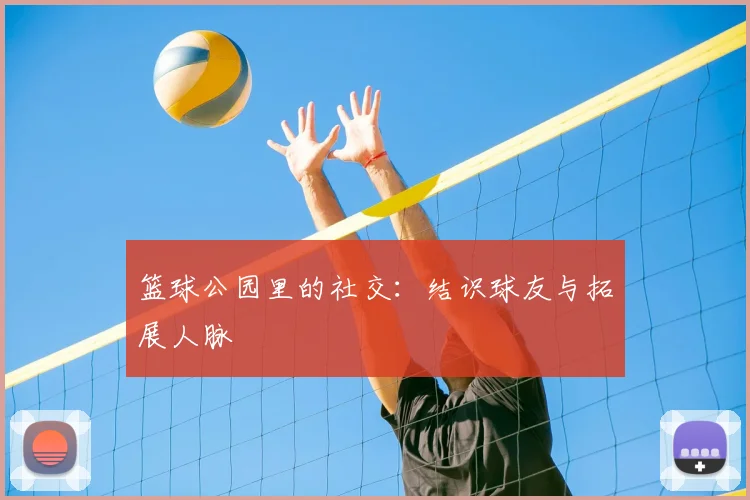 篮球公园里的社交：结识球友与拓展人脉